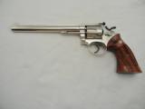 1983 Smith Wesson K22 17 8 3/8 Nickel - 1 of 11