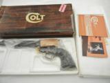 Colt SAA 45 Factory D Engraved New In Box - 1 of 17