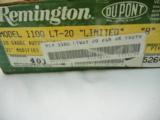 Remington 1100 20 Gauge Youth NIB RARE - 2 of 10