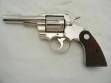 1963 Colt Trooper Nickel 357 4 Inch - 1 of 9