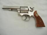 1978 Smith Wesson 13 357 Nickel - 1 of 8