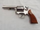 1979 Smith Wesson 13 4 Inch Nickel 357 - 1 of 8