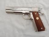1977 Colt 1911 Nickel Government Model - 1 of 8