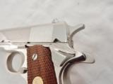 1977 Colt 1911 Nickel Government Model - 3 of 8