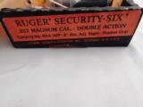 Ruger Security Six 357 Stainless 6 Inch In The Box - 2 of 10