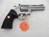1986 Colt Python 4 Inch Stainless NIB - 4 of 6