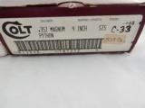 1986 Colt Python 4 Inch Stainless NIB - 2 of 6
