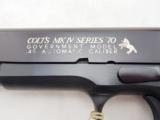 1981 Colt 1911 Government Custom Shop NIB - 4 of 8