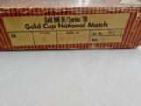 1971 Colt 1911 Gold Cup New In The Box - 2 of 8