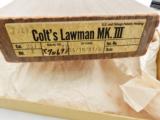 1971 Colt Lawman 2 Inch New In The Box - 2 of 6