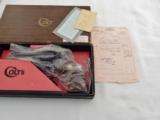 1968 Colt Python 4 Inch In The Box - 1 of 16