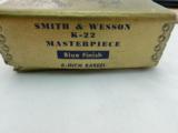 1951 Smith Wesson K22 Pre 17 In The Box - 2 of 11