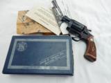  1960's Smith Wesson 37 Flat Latch In The Box - 1 of 10