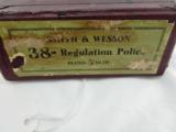 Smith Wesson Regulation Police 38 Pre War NIB - 2 of 8