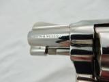 1982 Smith Wesson 38 Nickel In The Box - 4 of 10