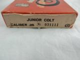1964 Colt Junior JR 25 NIB - 2 of 4