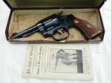 Smith Wesson Pre War MP 4 Inch In The Box - 1 of 14