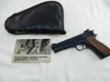 1980 Browning Hi Power Belgium New In Pouch - 1 of 3