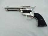 Colt SAA 4 3/4 32-20 Nickel NIB - 3 of 4