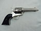 Colt SAA 4 3/4 32-20 Nickel NIB - 4 of 4
