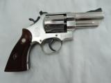 1966 Smith Wesson 27 3 1/2 Nickel - 4 of 8