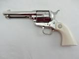 Colt SAA 38-40 Nickel Ivory NEW - 1 of 4