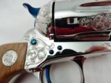 Colt SAA Cut A Way Nickel Engraved NEW - 5 of 6