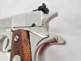  Colt 1911 Gold Cup Series 70 Nickel - 4 of 11