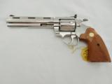 1986 Colt Diamondback 38 6 Inch Nickel NIB
" SUPER RARE CONFIGURATION "
One of the most difficult snake guns to locate.
- 3 of 8