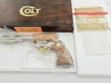 1986 Colt Diamondback 38 6 Inch Nickel NIB
" SUPER RARE CONFIGURATION "
One of the most difficult snake guns to locate.
- 1 of 8
