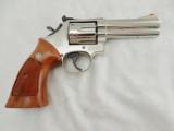 1981 Smith Wesson 586 4 Inch Nickel - 5 of 9