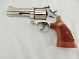 1981 Smith Wesson 586 4 Inch Nickel - 1 of 9