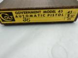 1966 Colt 1911 Government Pre 70 45ACP NIB " Investment Quality at its very best "- 2 of 8