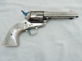  Colt SAA Cut A Way Engraved Pearl NIB*** Factory Master Engraved *** RARE *** - 5 of 8