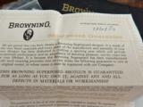  1964 Browning Superposed Diana Magnum 30 Inch ** RARE ** Double Signed Vandersmissen ** TIME CAPSULE ** - 2 of 14