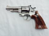 1981 Smith Wesson 25 45 Colt 4 Inch Nickel - 1 of 9