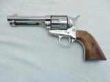 1971 Colt SAA 4 3/4 Nickel 45LC NIB Complete - 5 of 7
