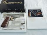 1981 Browning Hi Power 9MM Nickel NIB - 1 of 4