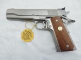 Colt 1911 Gold Cup E Nickel Custom Shop NIB with additional factory options
" ULTRA RARE"
70 Series - 3 of 6