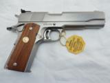 Colt 1911 Gold Cup E Nickel Custom Shop NIB with additional factory options
" ULTRA RARE"
70 Series - 4 of 6
