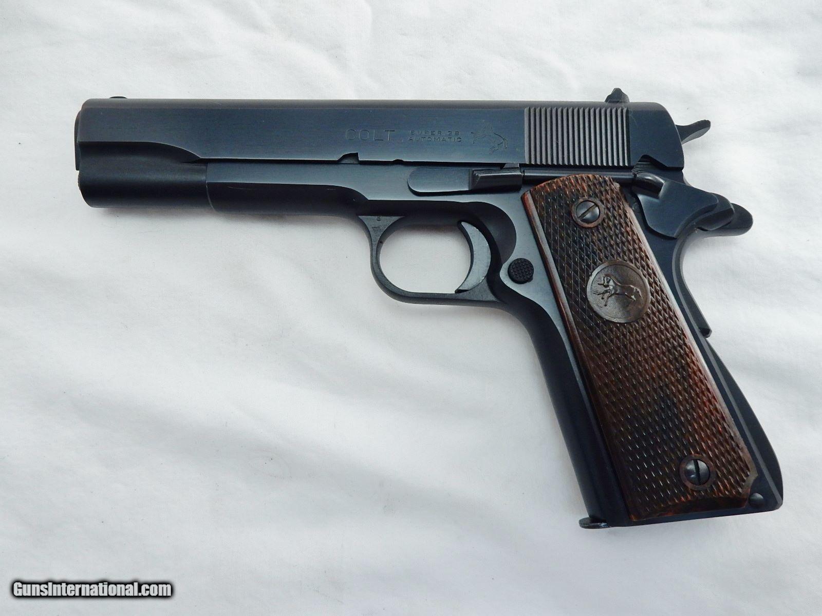 1949 Colt 1911 Government 38 Super Pre 70