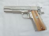 Colt 1911 Government Nickel Series 70 - 1 of 10