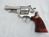Smith Wesson 29 4 Inch Nickel 44 Magnum - 1 of 8
