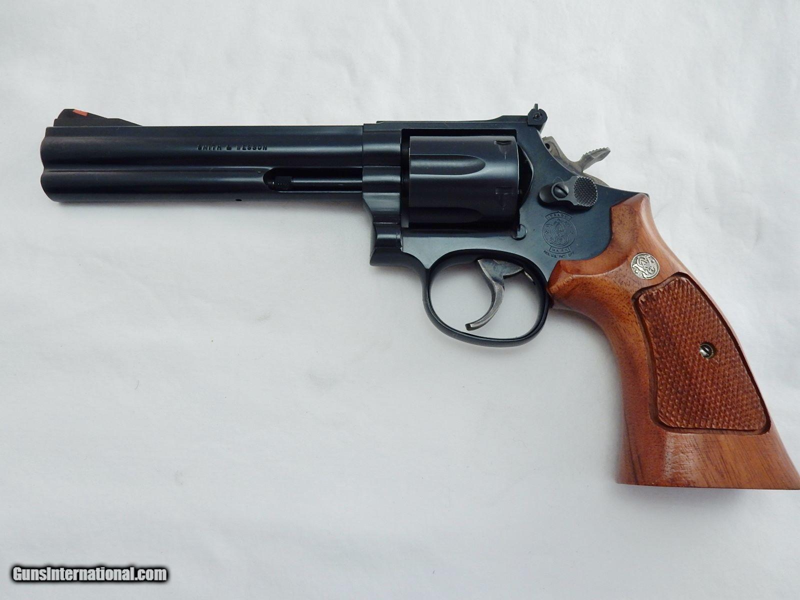 1986 Smith Wesson 586 6 Inch 357
