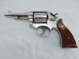 1973 Smith Wesson 10 4 Inch Nickel - 1 of 9