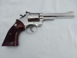 1979 Smith Wesson 19 6 Inch Nickel NIB - 4 of 6