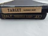 1942 Colt Woodsman Target In The Box Pre War - 2 of 11