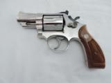 1982 Smith Wesson 19 2 1/2 Inch Nickel - 1 of 8