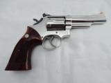 1979 Smith Wesson 19 4 Inch Nickle - 3 of 8