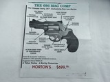 1992 Smith Wesson 686 Mag Comp Lew Horton NIB " PRE LOCK PERFORMANCE CENTER" - 3 of 8